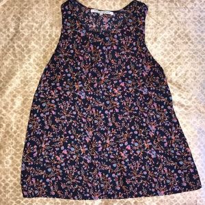 Floral halter tank